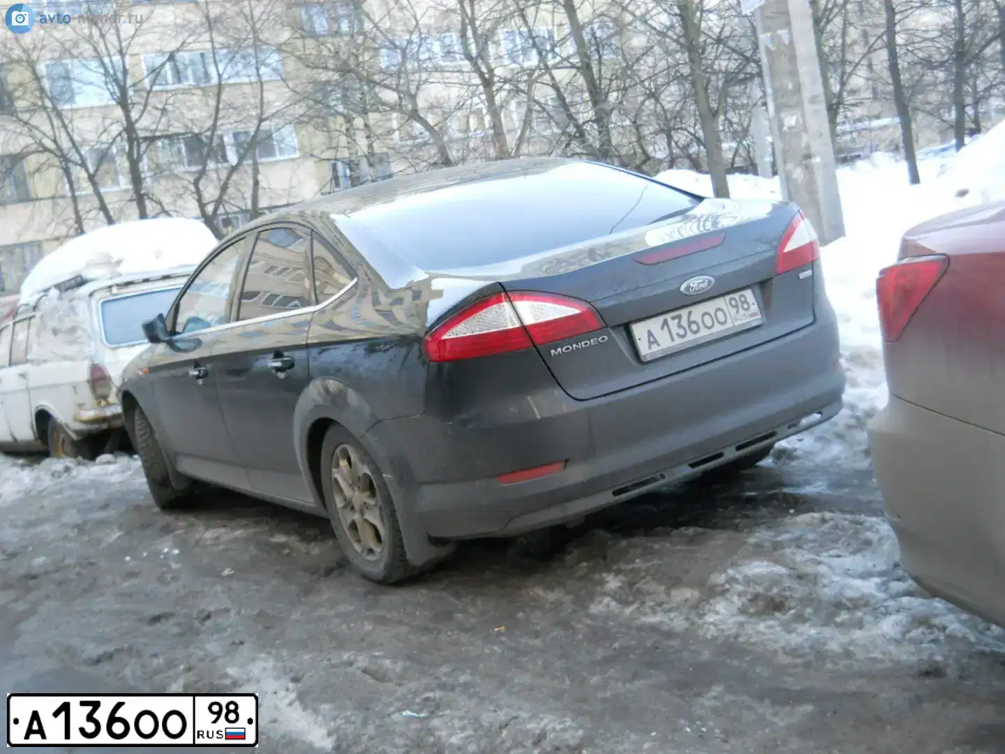 Фото автомобиля FORD MONDEO, 2010 — госномер О626РУ198. Цвет: ЧЕРНЫЙ