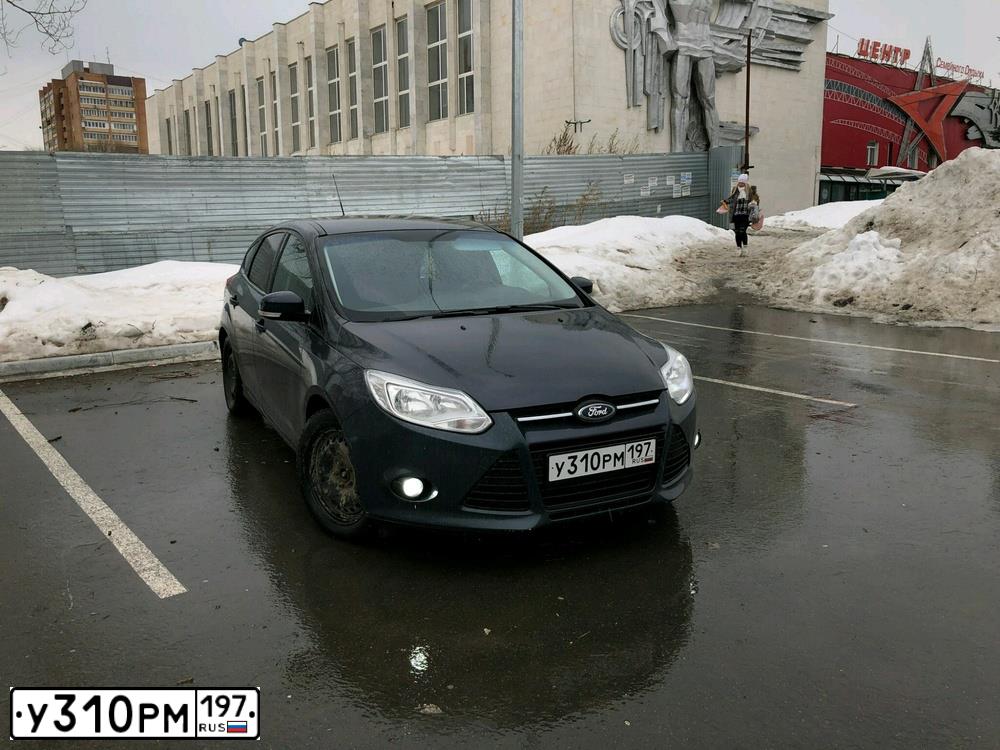 Фото автомобиля FORD FOCUS, 2011 — госномер А161ОН763. Цвет: ТЕМНО-СЕРЫЙ