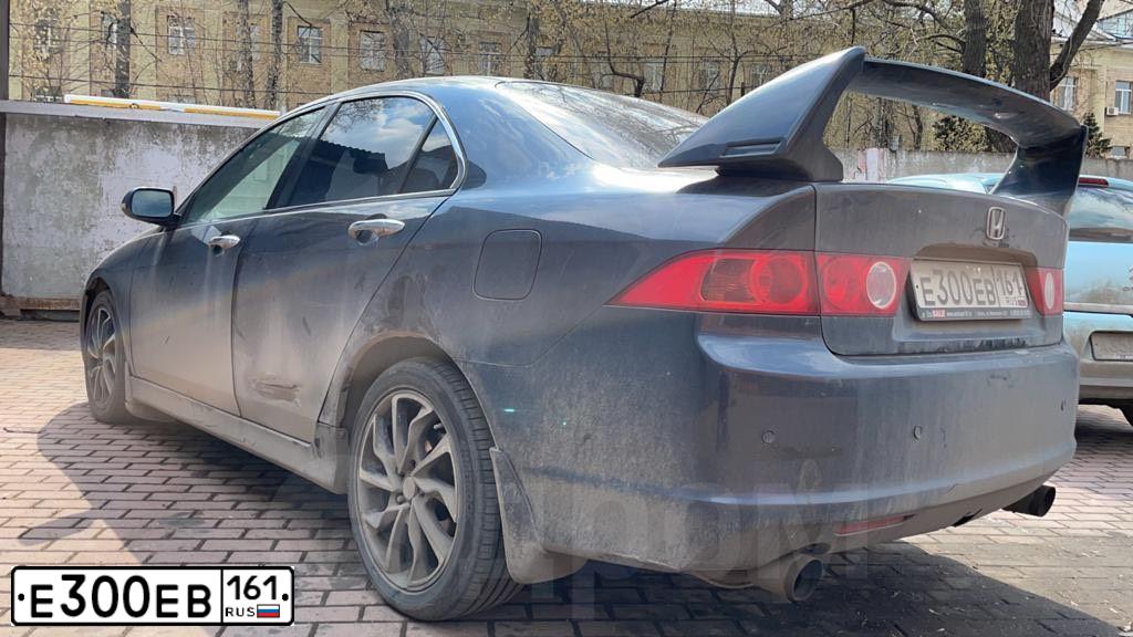 Фото автомобиля HONDA ACCORD, 2006 — госномер А958КО750. Цвет: ТЕМНО-СЕРЫЙ