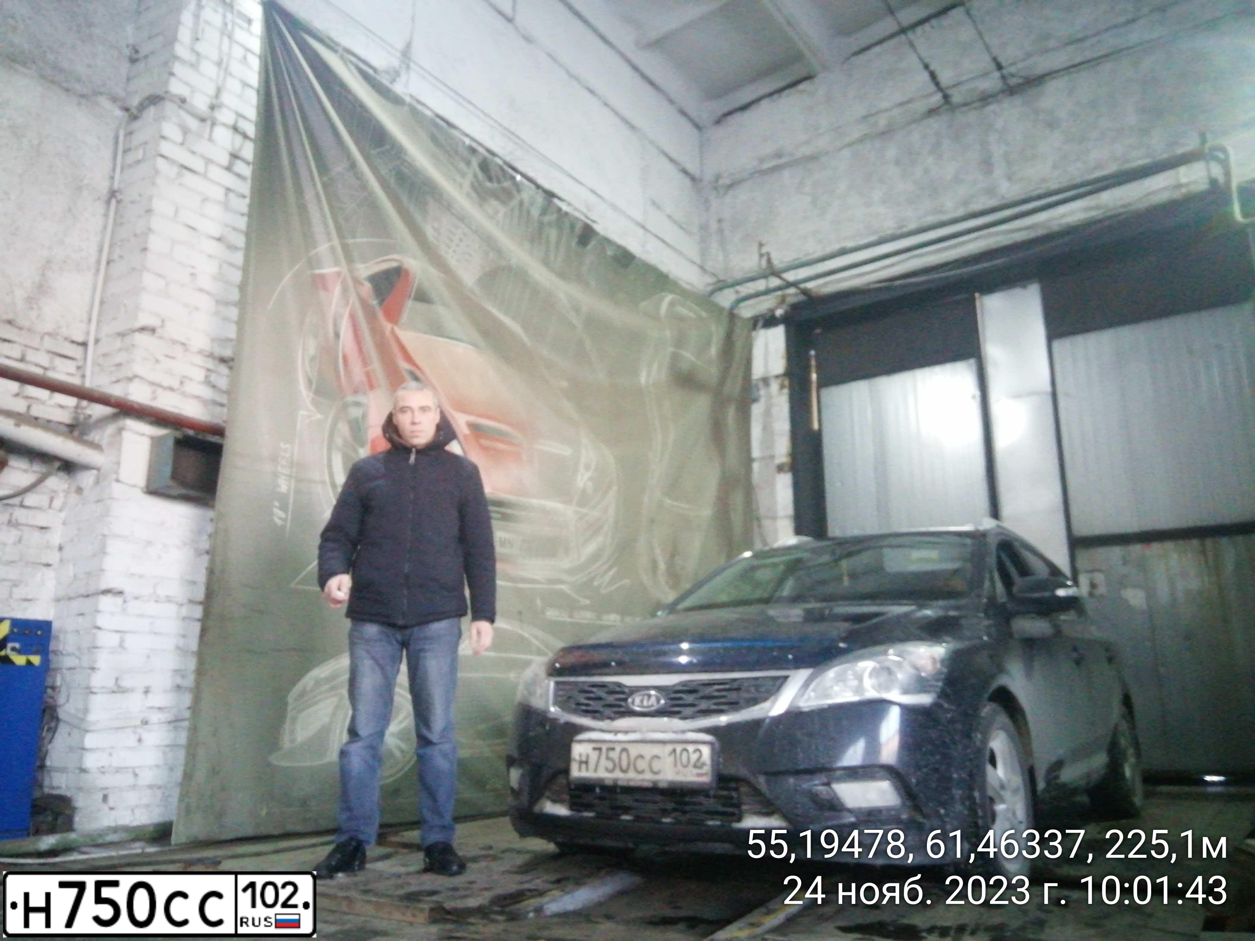 Фото автомобиля KIA CEE'D, 2010 — госномер М736ХТ102. Цвет: ЧЕРНЫЙ ПЕРЛАМУТР