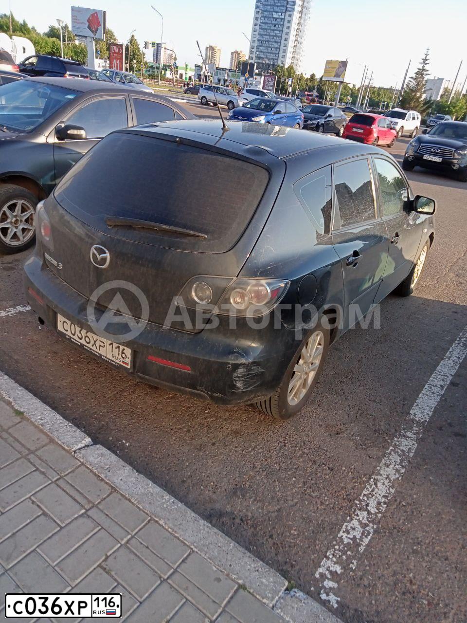 Фото автомобиля MAZDA 3, 2008 — госномер У653ВК716
