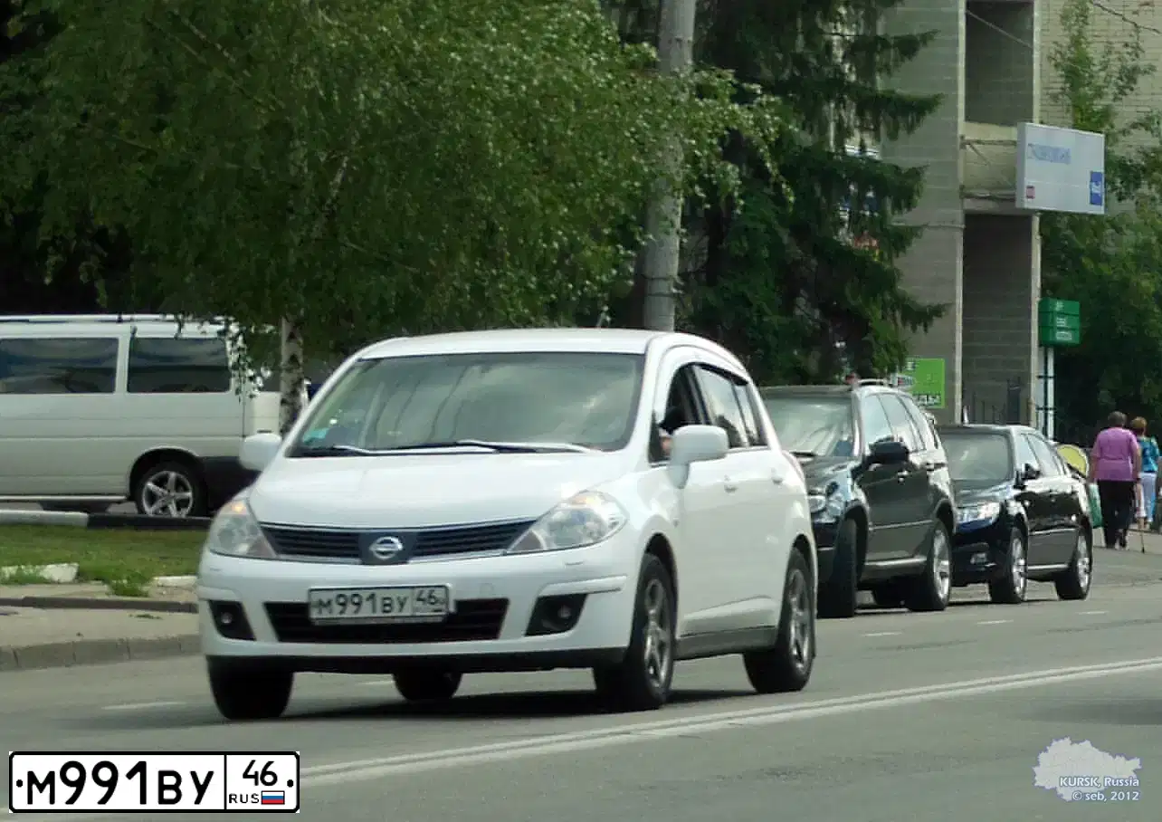 Фото автомобиля NISSAN TIIDA, 2007 — госномер Р130ОР790
