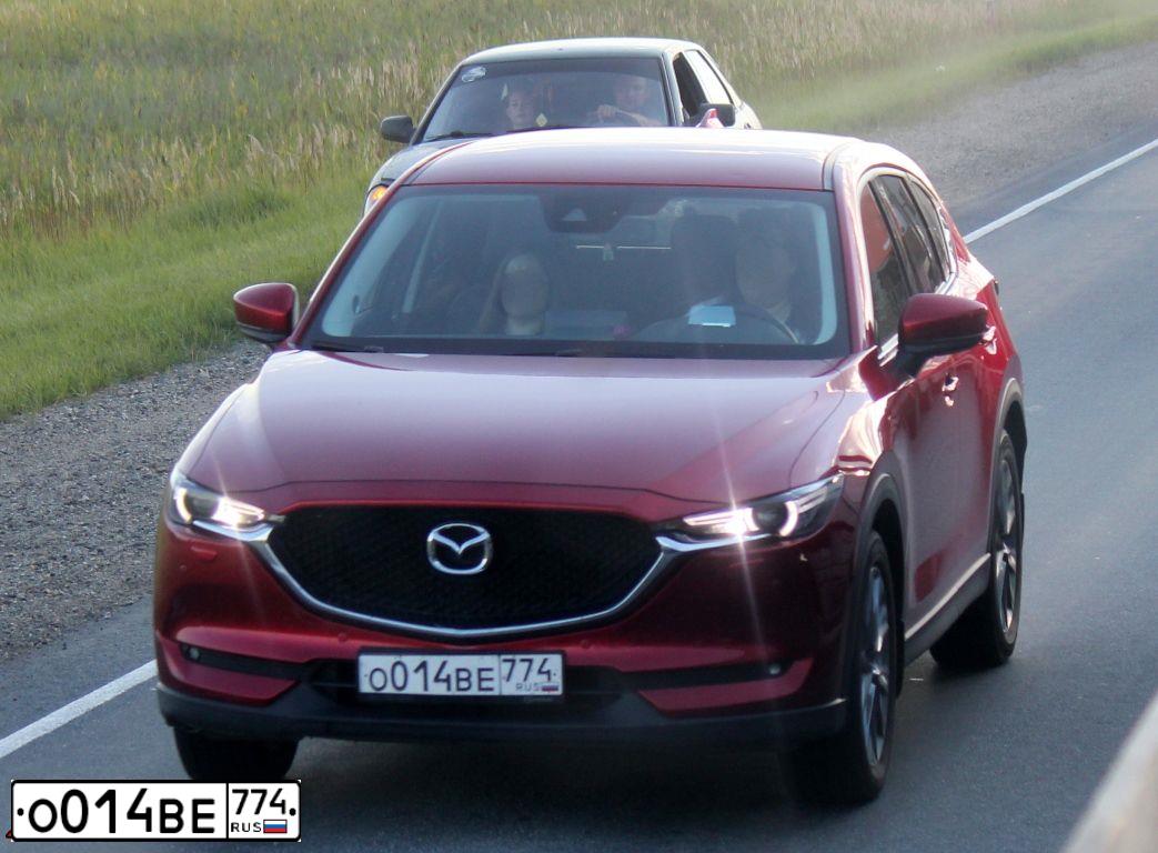 Фото автомобиля MAZDA CX-5. Цвет: Красный
