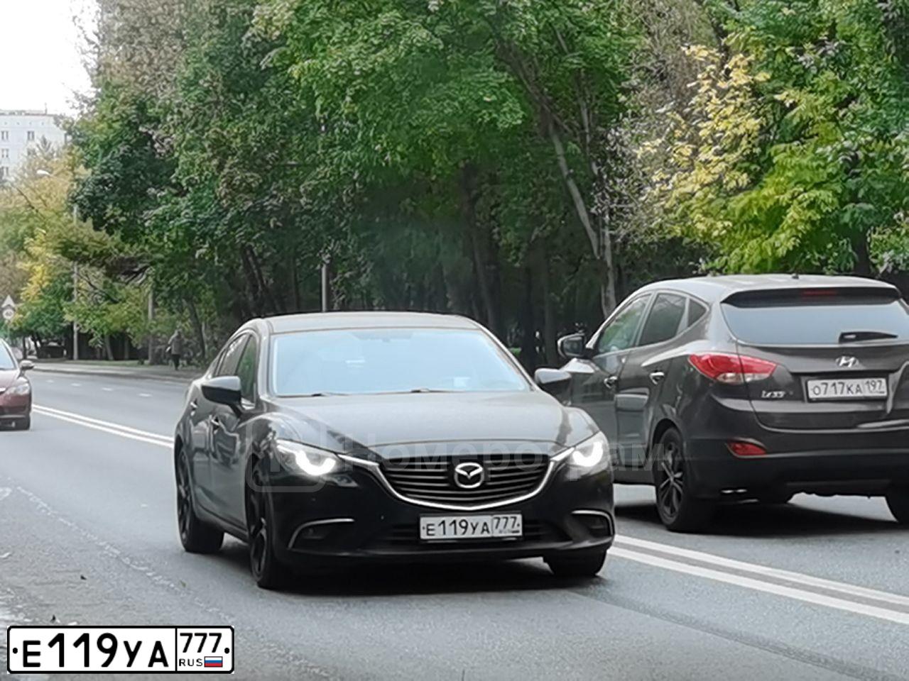 Фото автомобиля MAZDA 6, 2016 — госномер Н841УТ702. Цвет: ЧЕРНЫЙ