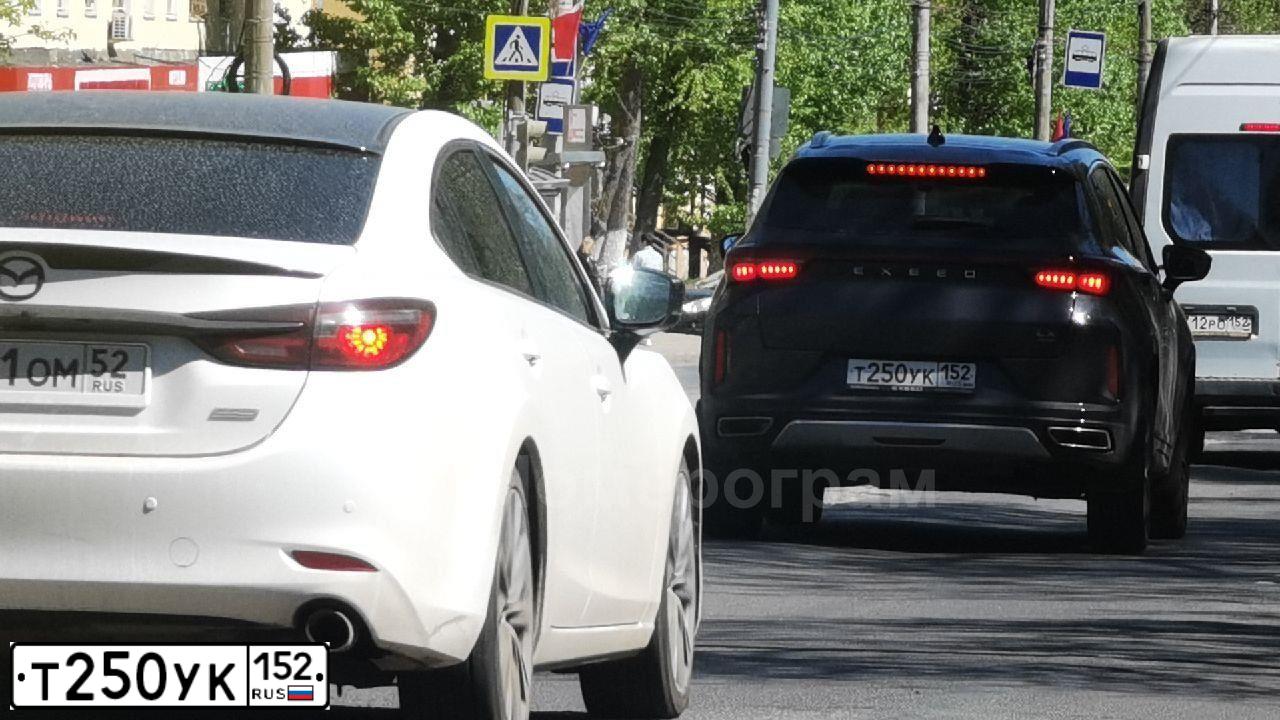 Фото автомобиля LEXUS LX, 2022 — госномер Т250УК152