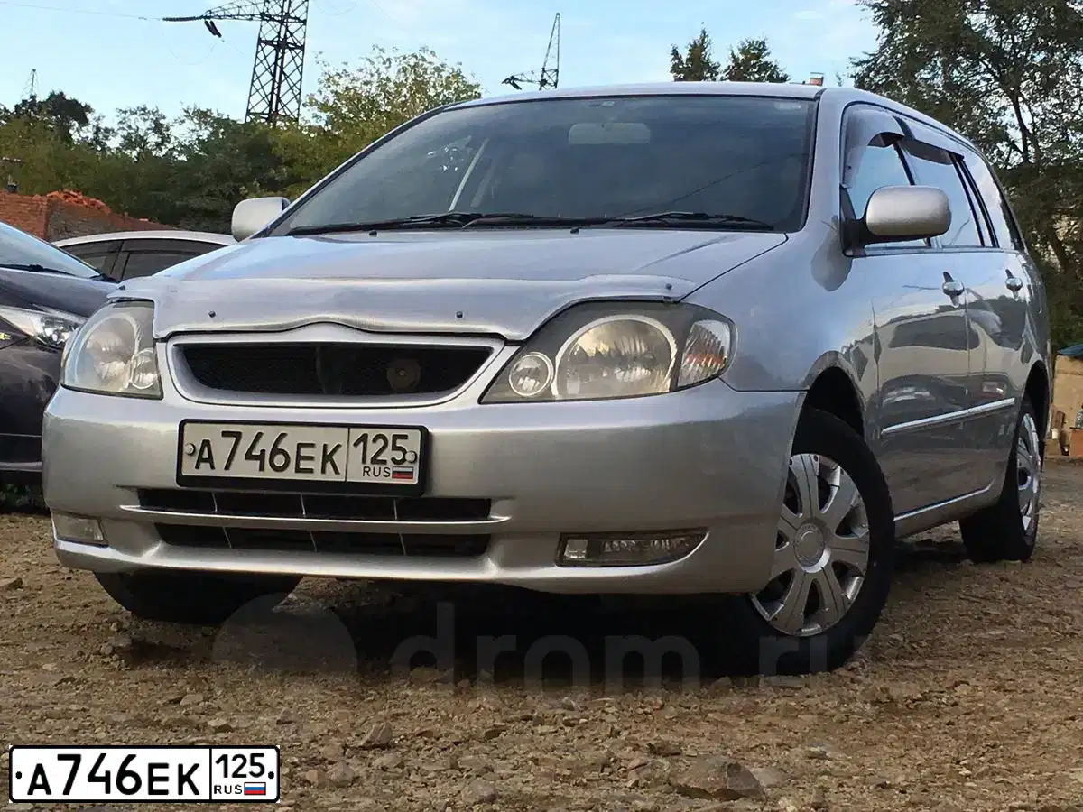 Фото автомобиля TOYOTA COROLLA, 2002 — госномер А746ЕК125