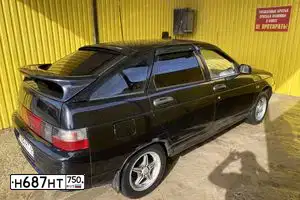 Фото автомобиля LADA 2112, 2006 — госномер Н687НТ750. Цвет: ГРАФИТОВЫЙ МЕТАЛИК