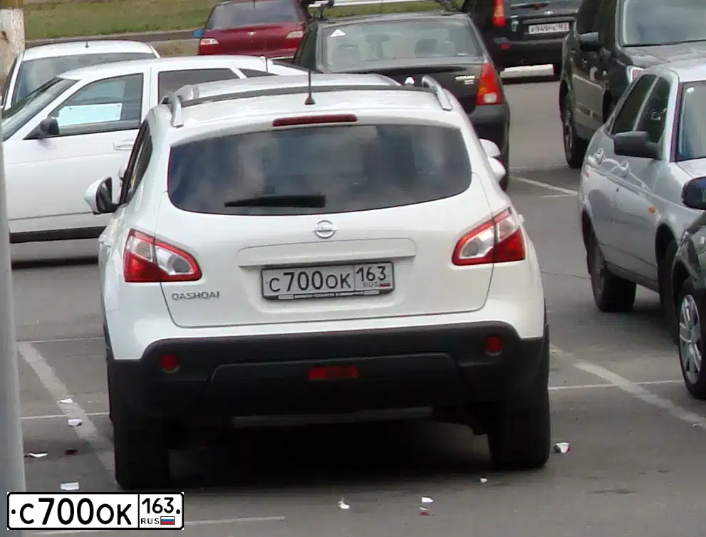 Фото автомобиля TOYOTA RAV4, 2018 — госномер С700ОК163. Цвет: БЕЛЫЙ ПЕРЛАМУТР