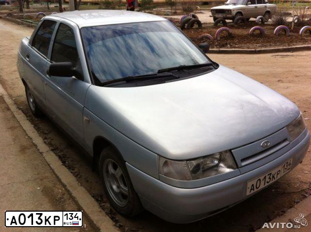 Фото автомобиля LADA 2110 LADA, 2004 — госномер О007МВ34. Цвет: СЕРЕБРИСТО ЖЕЛТЫЙ