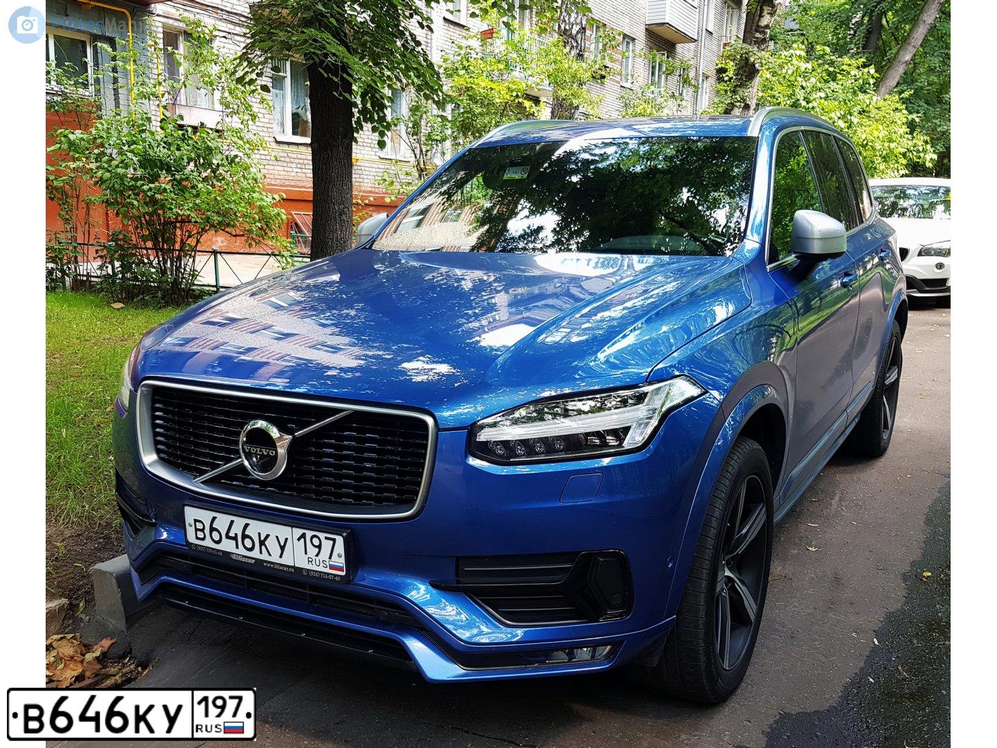 Фото автомобиля VOLVO S60, 2013 — госномер А486УВ750. Цвет: ЯРКО-СИНИЙ