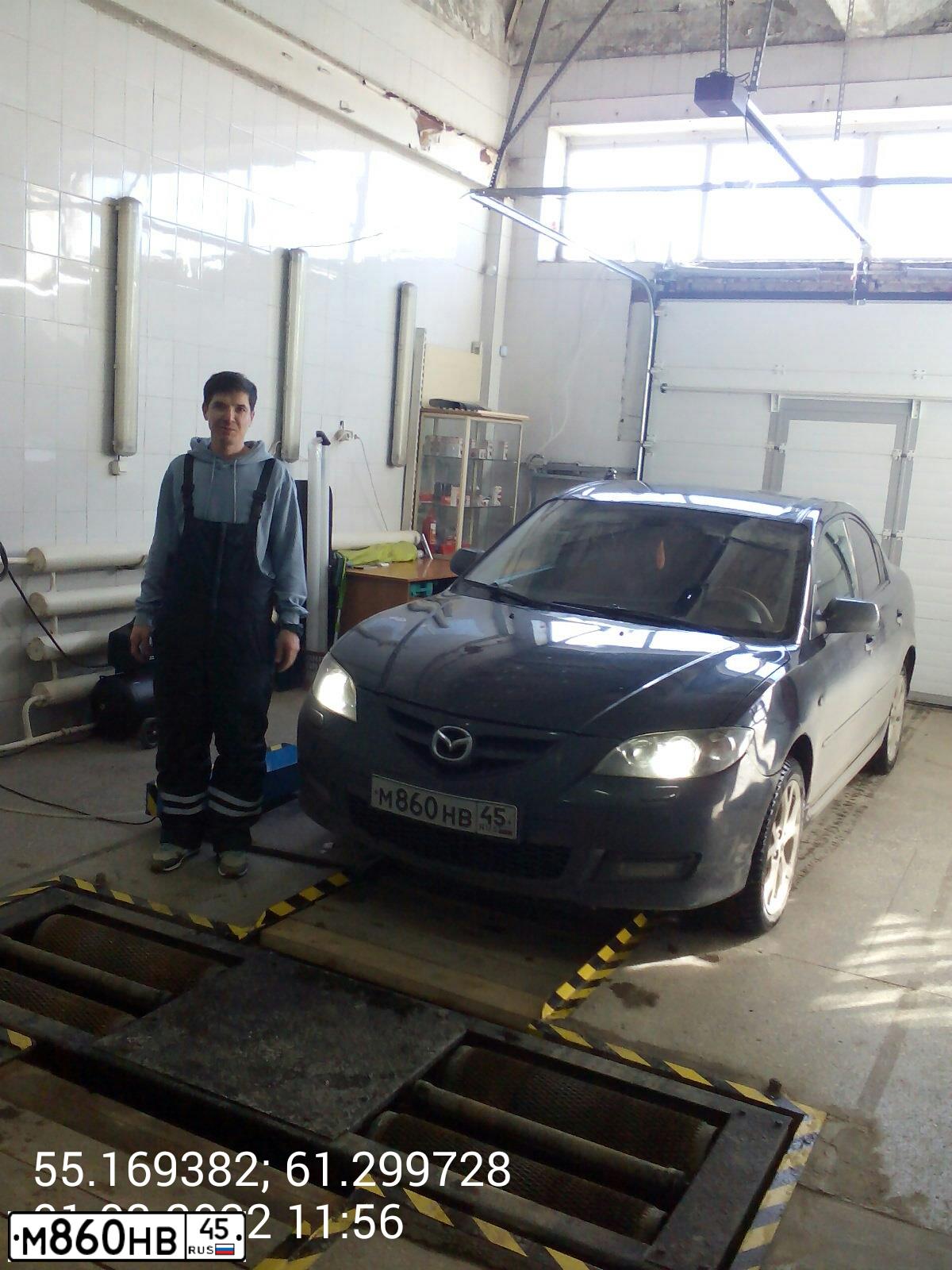 Фото автомобиля MAZDA 3, 2007 — госномер С194КА774. Цвет: ЧЕРНЫЙ