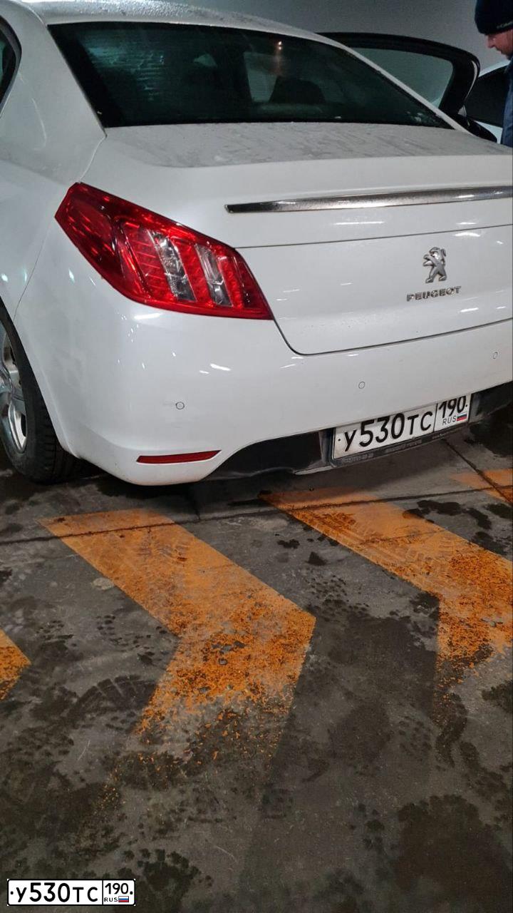 Фото автомобиля PEUGEOT 508, 2012 — госномер К181РХ147. Цвет: Белый