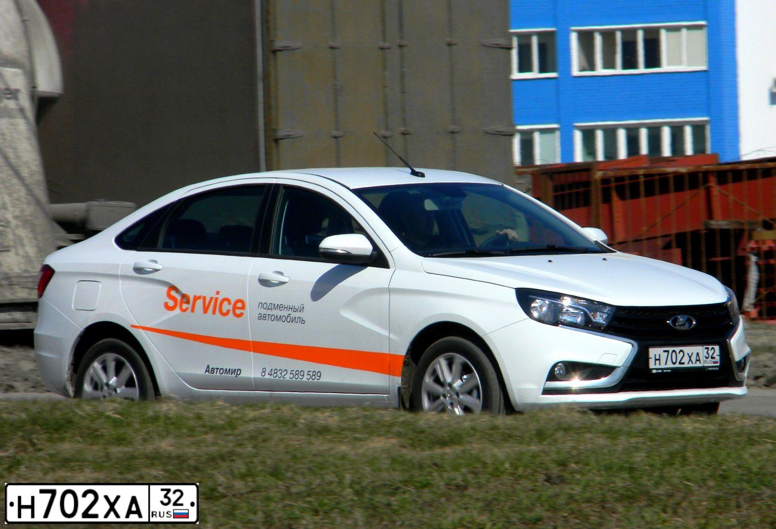 Фото автомобиля LADA VESTA, 2020 — госномер Н690ВМ57