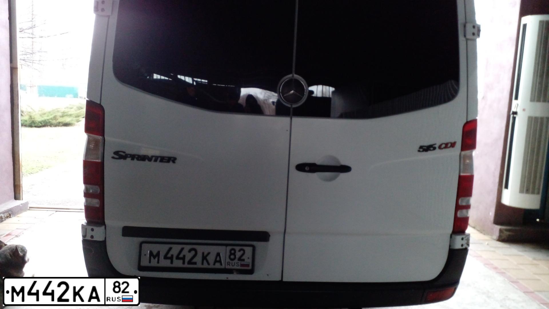 Фото автомобиля MERCEDES SPRINTER, 2013 — госномер Х837ВС193. Цвет: БЕЛЫЙ