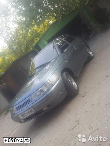 Фото автомобиля LADA 2112 LADA, 2005 — госномер М212ЕС64. Цвет: СРЕДНИЙ СЕРО-ЗЕЛЕНЫЙ МЕТ.
