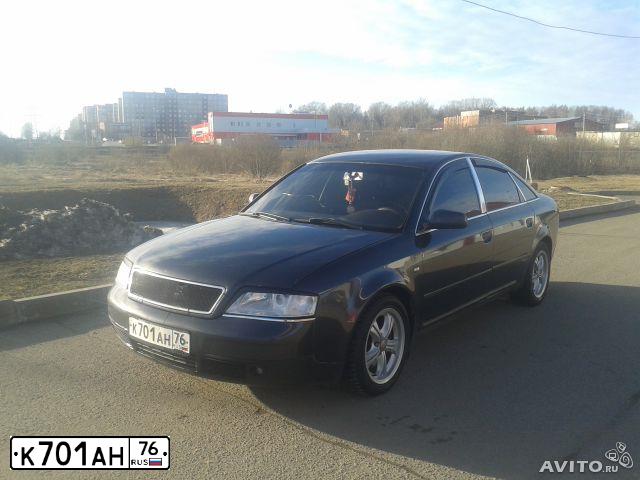 Фото автомобиля AUDI A6, 1998 — госномер К701АН76. Цвет: ЧЕРНЫЙ
