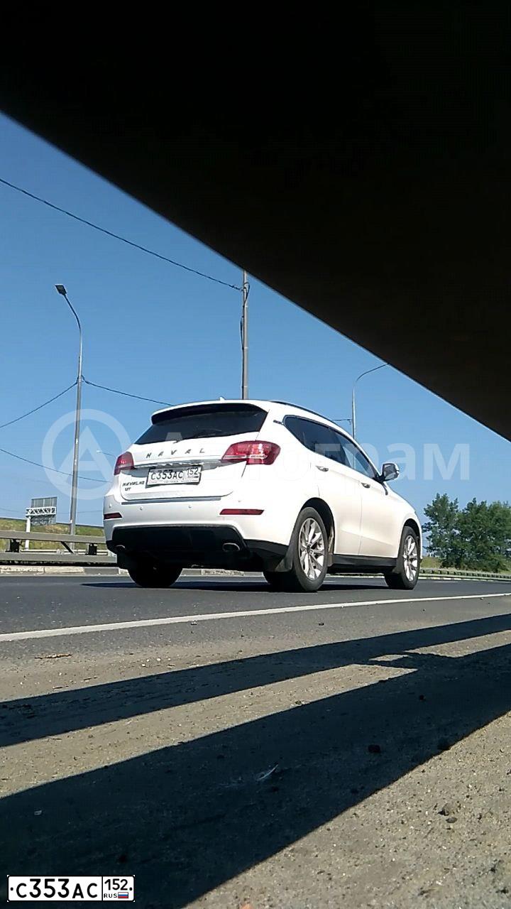 Фото автомобиля HAVAL L H2, 2019 — госномер С353АС152. Цвет: БЕЛЫЙ