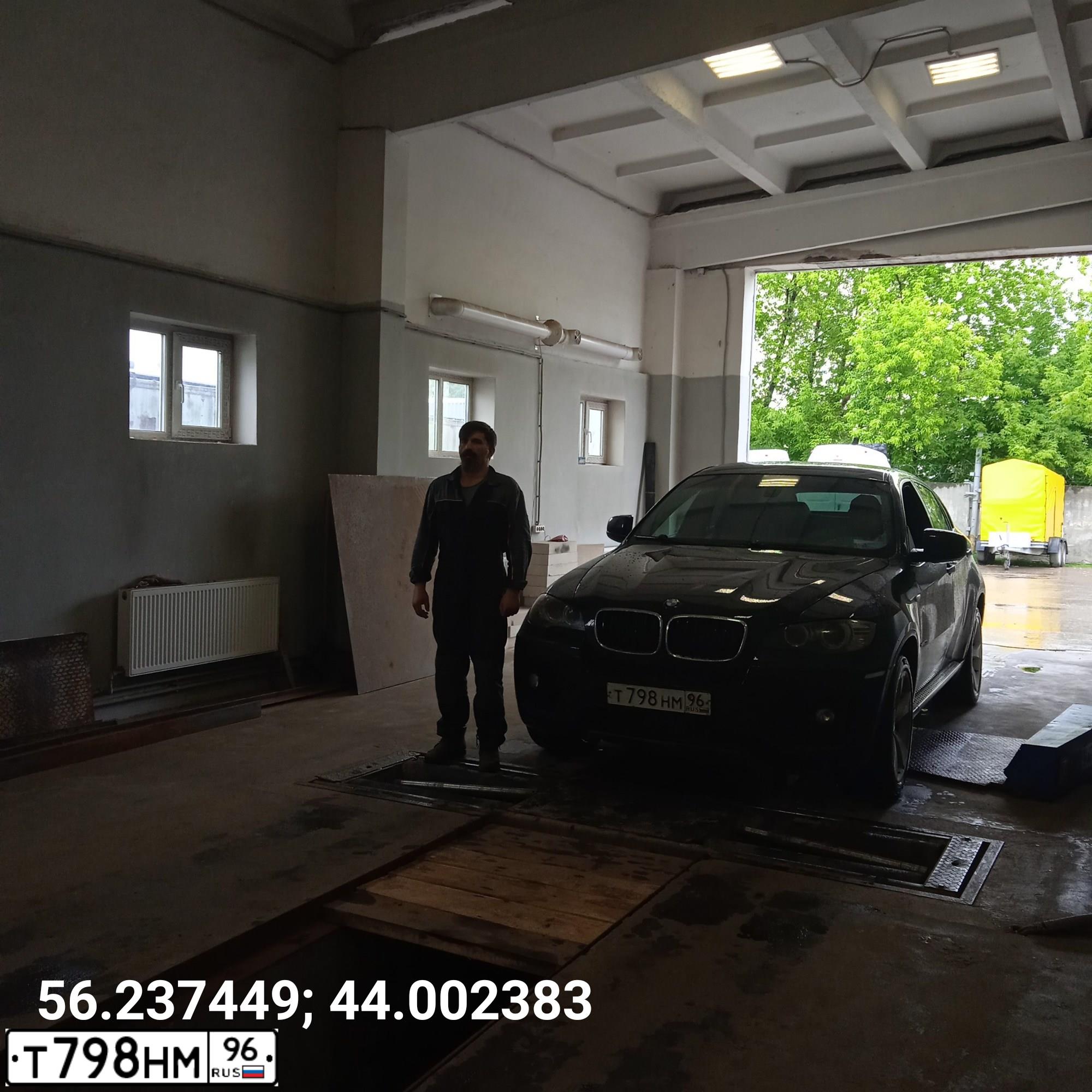 Фото автомобиля BMW X6, 2008 — госномер О193ОХ196. Цвет: ЧЕРНЫЙ