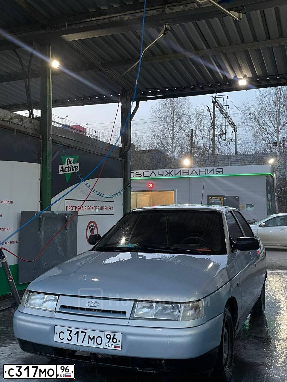 Фото автомобиля ВАЗ21102, 2002 — госномер С317МО96. Цвет: СЕРО-ГОЛУБОЙ