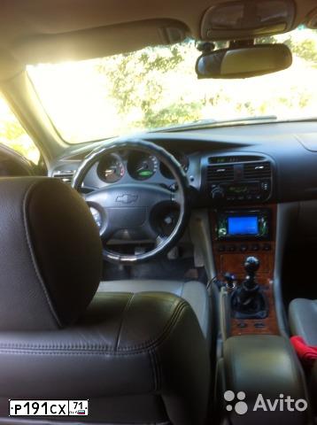 Фото автомобиля CHEVROLET EVANDA, 2005 — госномер Н289ХР126. Цвет: ЧЕРНЫЙ