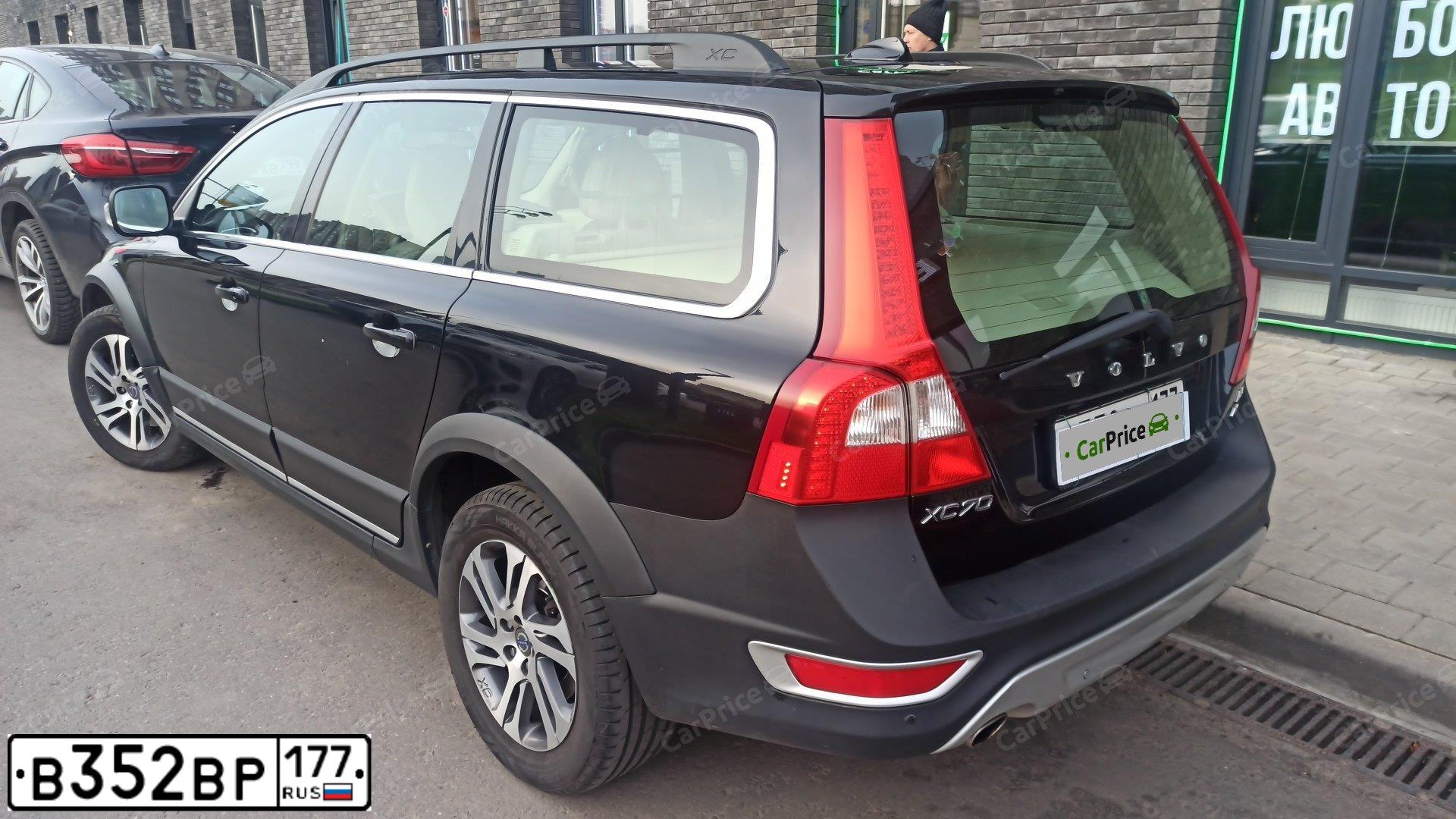 Фото автомобиля VOLVO S60, 2002 — госномер В754СА77. Цвет: синий