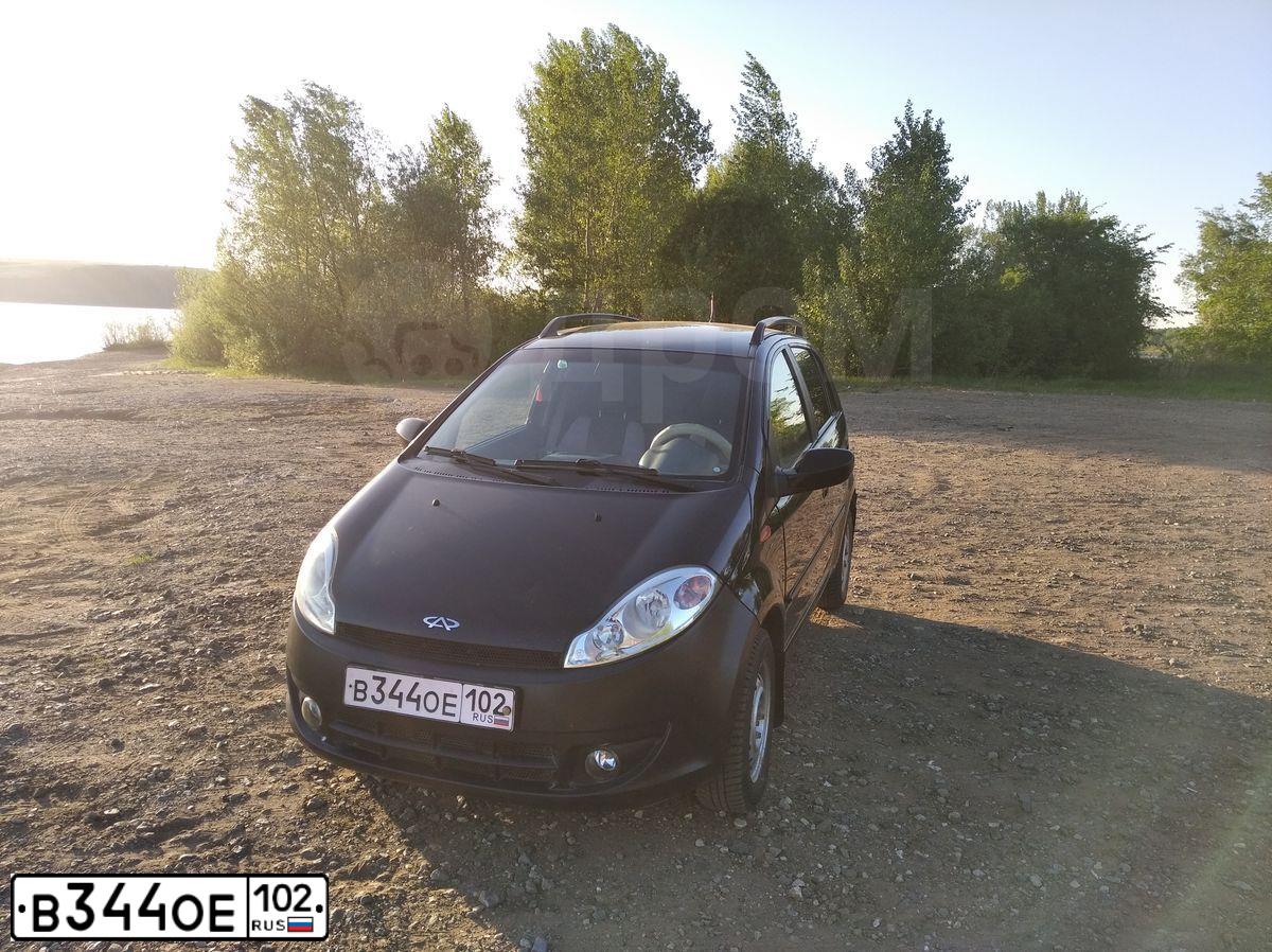 Фото автомобиля CHERY S12, 2012 — госномер Р267ТА159. Цвет: ЧЕРНЫЙ