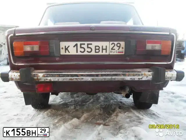 Фото автомобиля LADA 2106, 2004 — госномер О674ОМ29. Цвет: ТЕМНО-КРАСНЫЙ