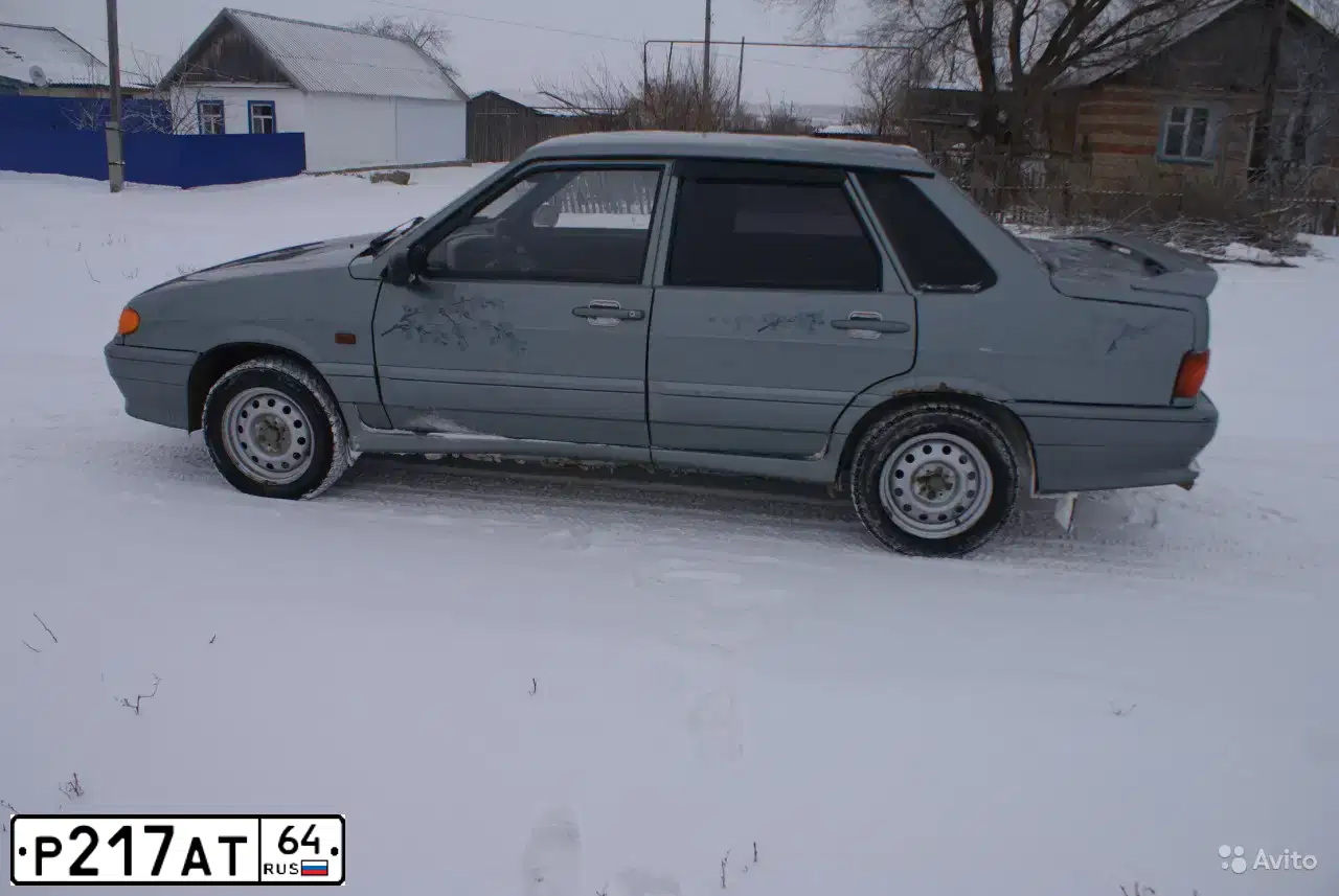 Фото автомобиля LADA 2115 SAMARA, 2008 — госномер Р217АТ64. Цвет: СРЕДНИЙ СЕРО ЗЕЛЕНЫЙ МЕТАЛЛ