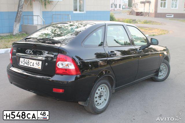 Фото автомобиля LADA 2172 PRIORA, 2010 — госномер А467КО136. Цвет: ЧЕРНО-СИНИЙ