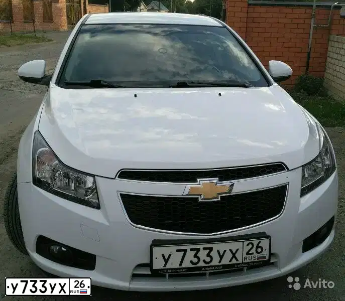 Фото автомобиля CHEVROLET CRUZE, 2012 — госномер Х988КА07
