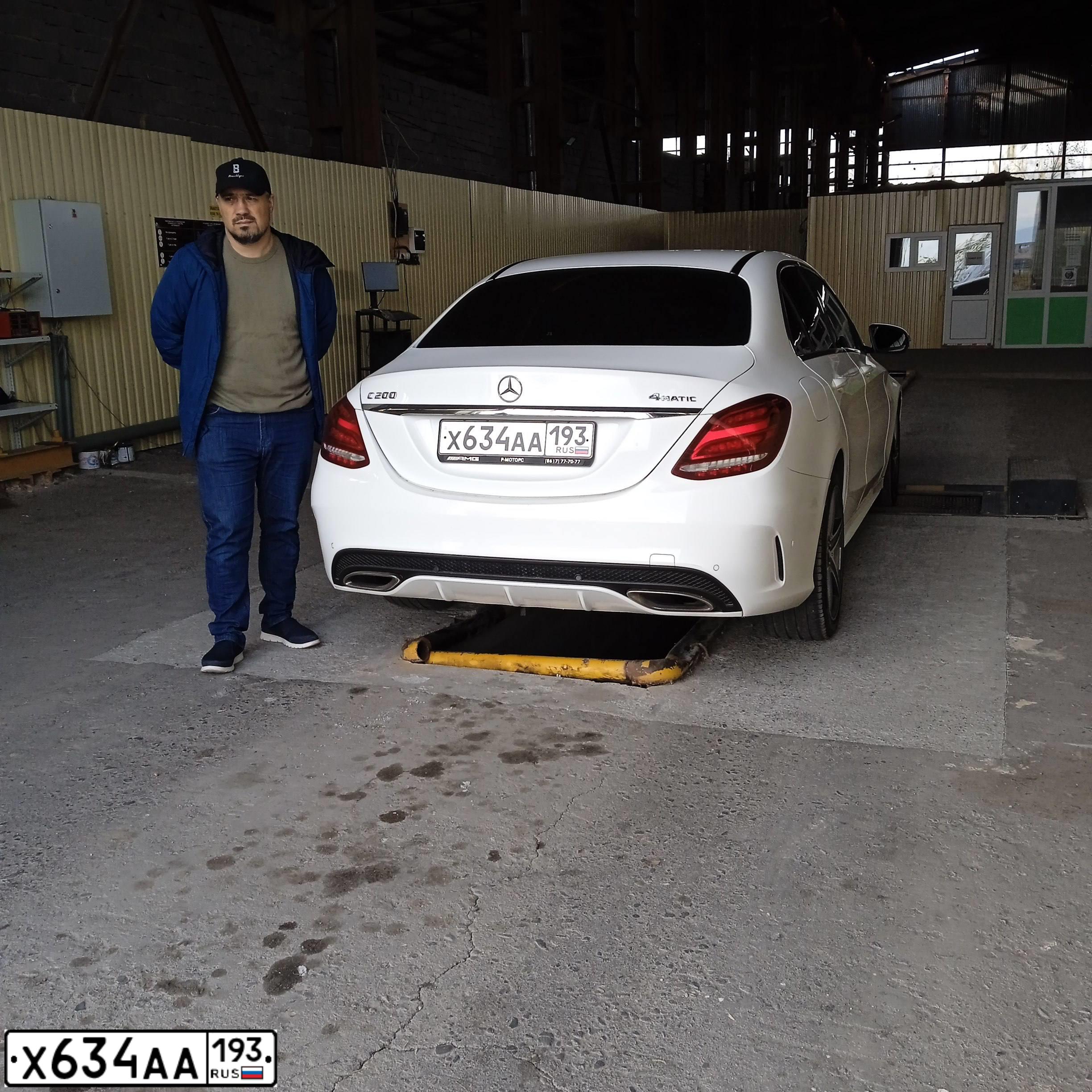 Фото автомобиля MERCEDES-BENZ C200, 2016 — госномер О291КМ06