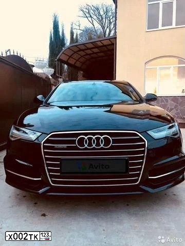 Фото автомобиля AUDI A6, 2016 — госномер Т919ВР152. Цвет: ЧЕРНЫЙ