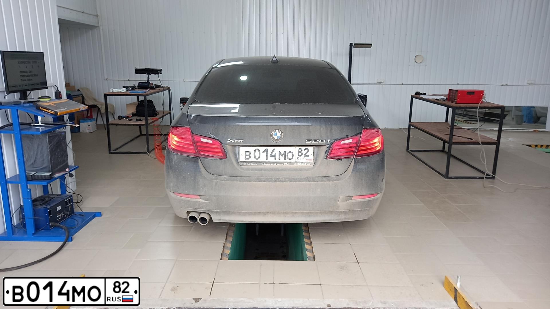 Фото автомобиля BMW 528I, 2014 — госномер Х690НТ761. Цвет: ЧЕРНЫЙ