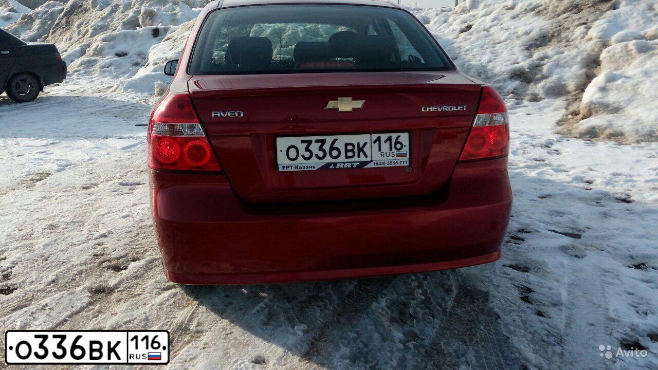 Фото автомобиля CHEVROLET AVEO, 2011 — госномер А731СТ43