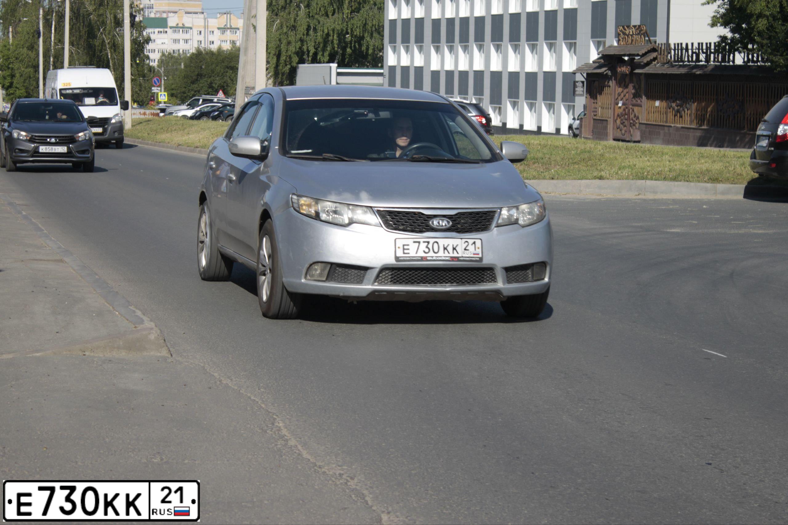 Фото автомобиля KIA CERATO, 2010 — госномер Е730КК21