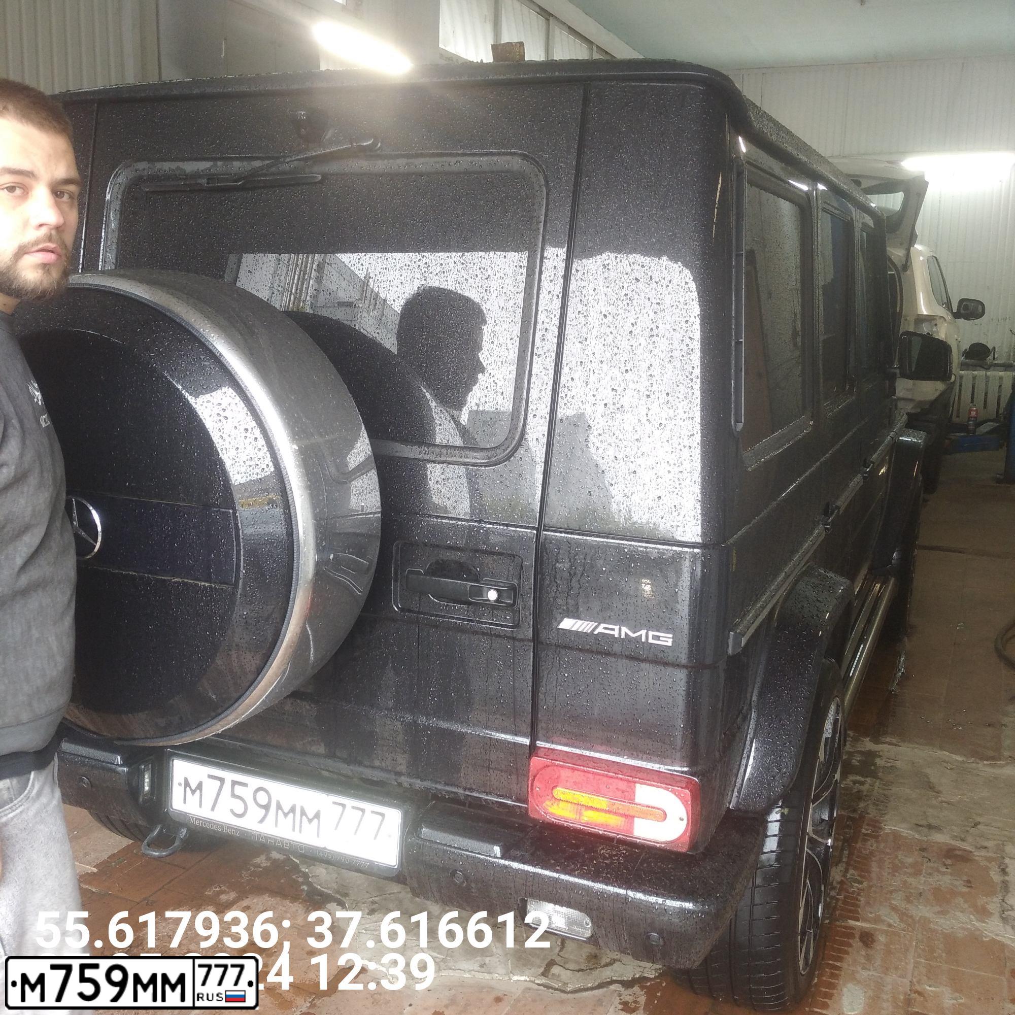 Фото автомобиля MERCEDES G-KLASSE, 2015 — госномер М759ММ777