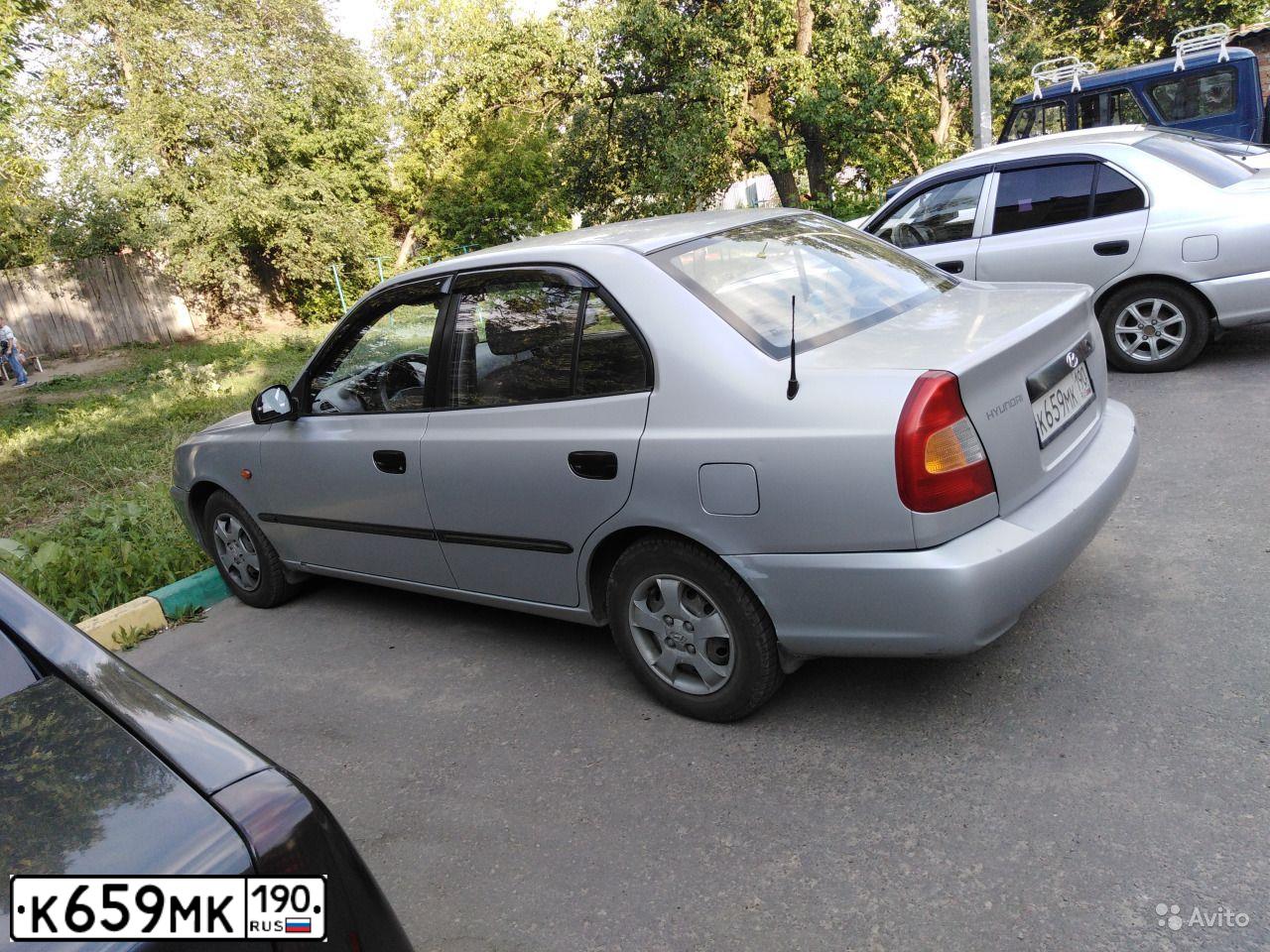Фото автомобиля TAGAZ ACCENT, 2007 — госномер О859ТР161. Цвет: Серебристый