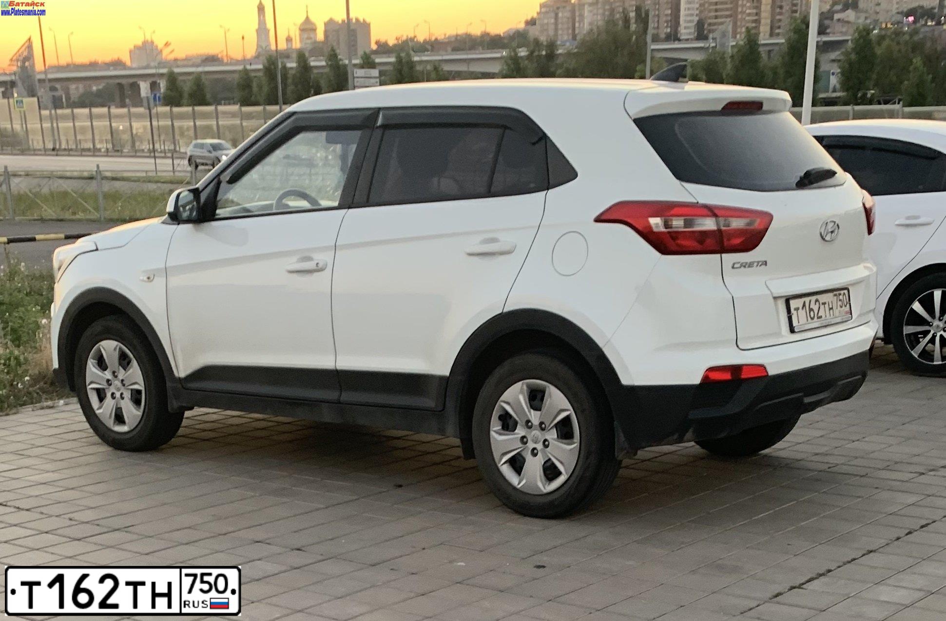 Фото автомобиля HYUNDAI CRETA, 2018 — госномер А549ЕЕ977. Цвет: Белый