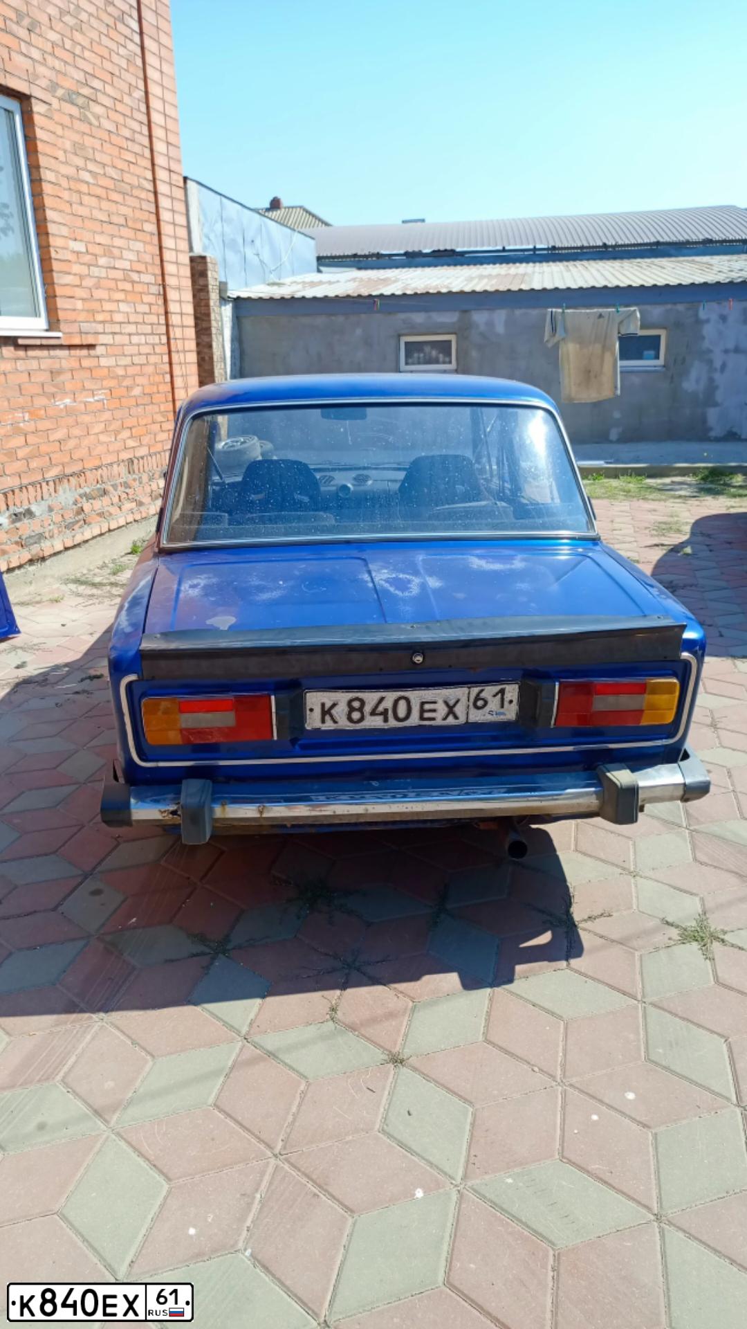 Фото автомобиля ВАЗ 21060, 2000 — госномер К840ЕХ61. Цвет: СЕРЕБРИСТЫЙ ЯРКО-СИНИЙ
