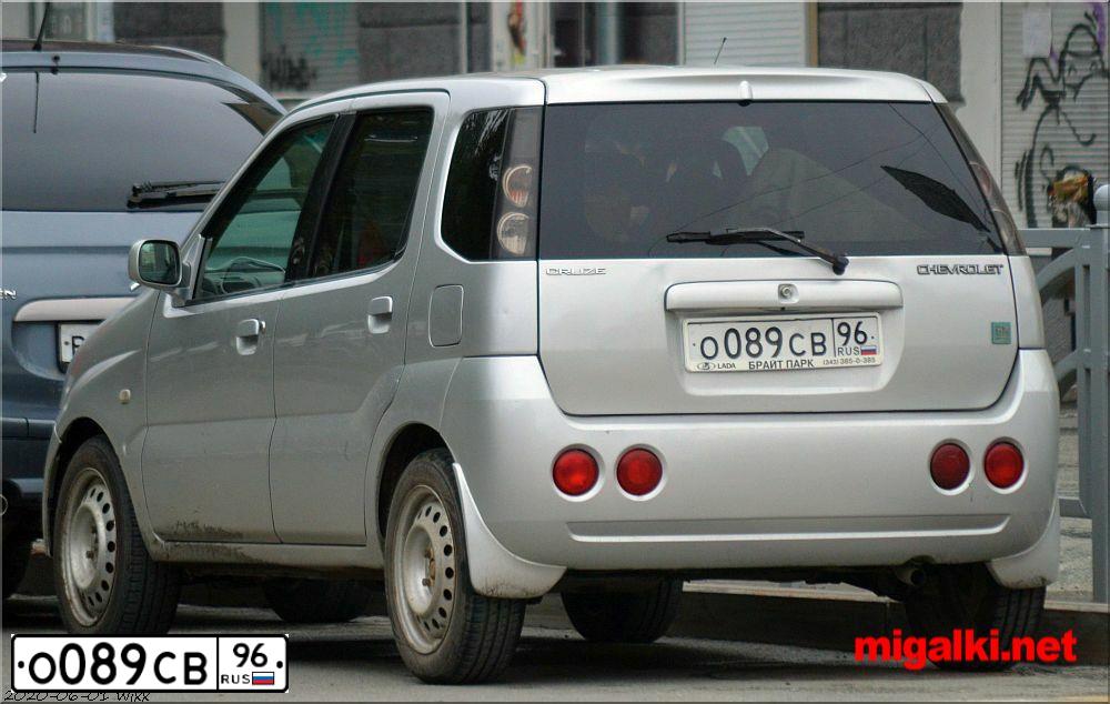 Фото автомобиля CHEVROLET CRUZE, 2002 — госномер О089СВ96