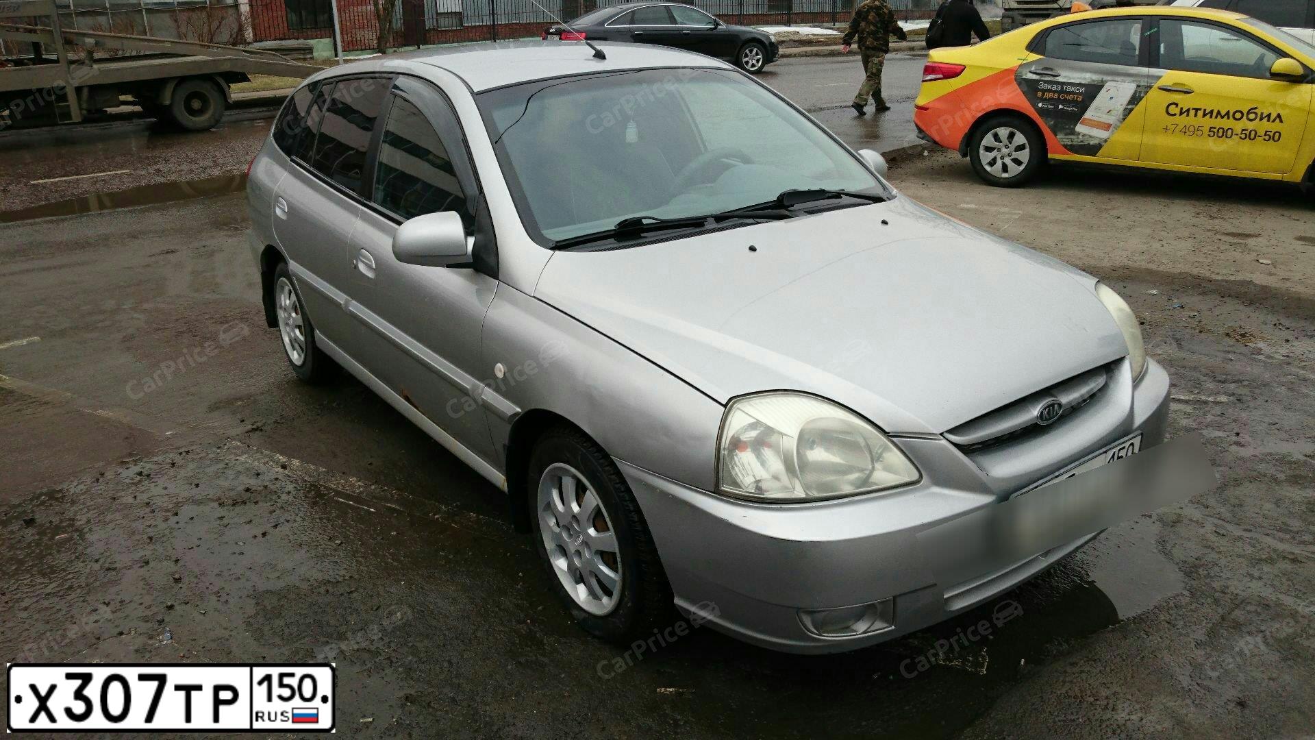 Фото автомобиля KIA RIO, 2004 — госномер Н263КС134
