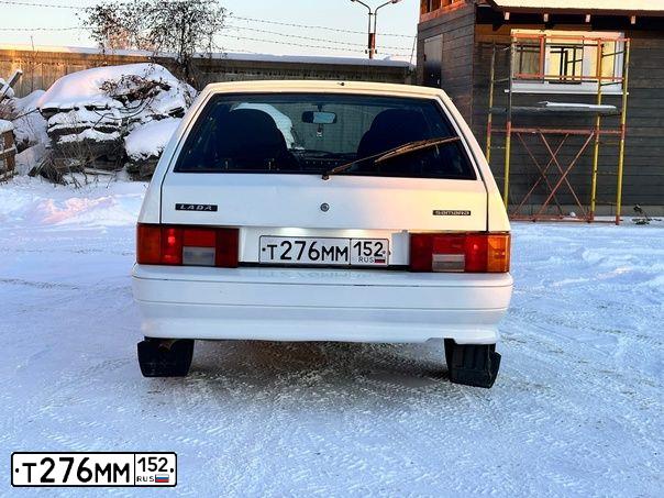 Фото автомобиля LADA 2114, 2013 — госномер У540КК136. Цвет: Белый