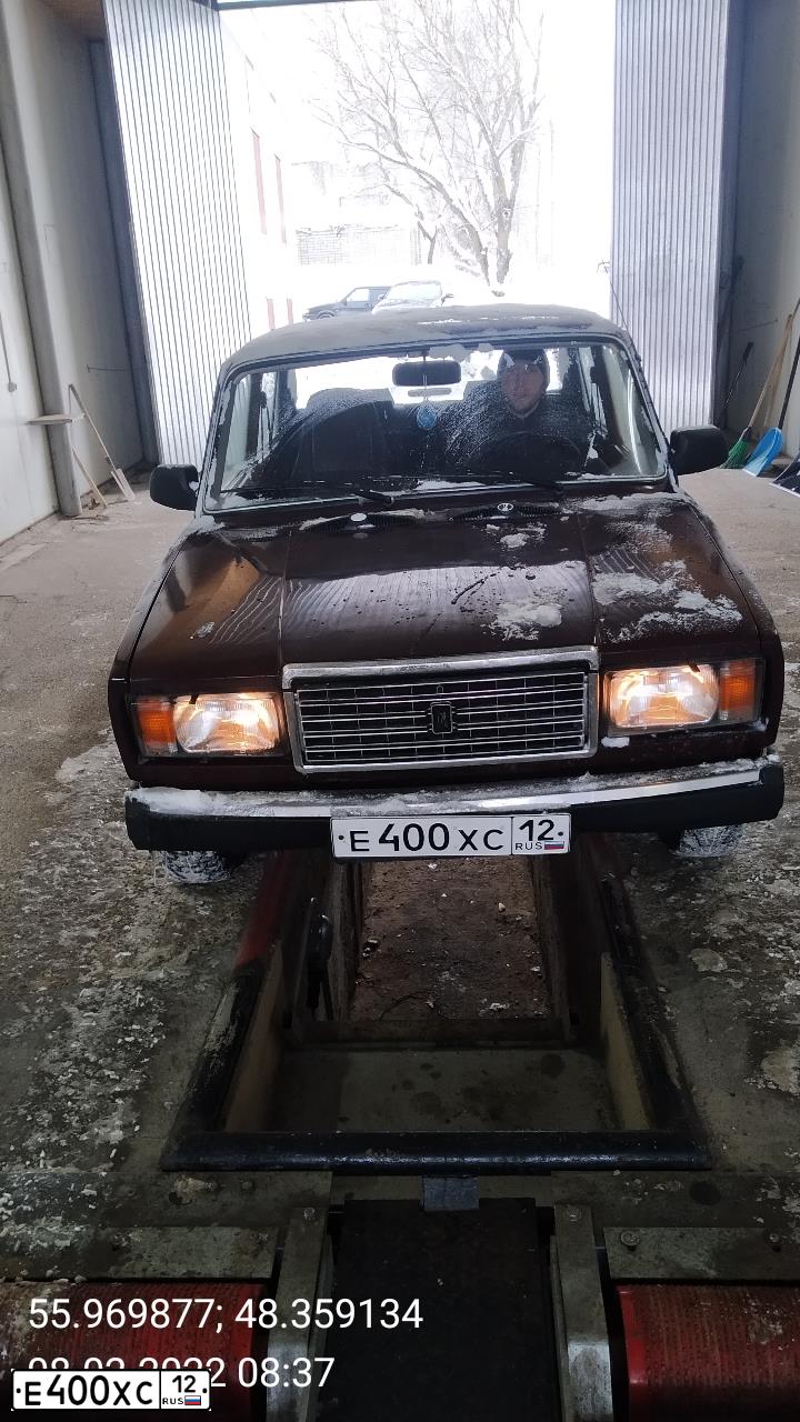 Фото автомобиля HONDA ACCORD, 2008 — госномер О283УМ12. Цвет: СЕРЫЙ