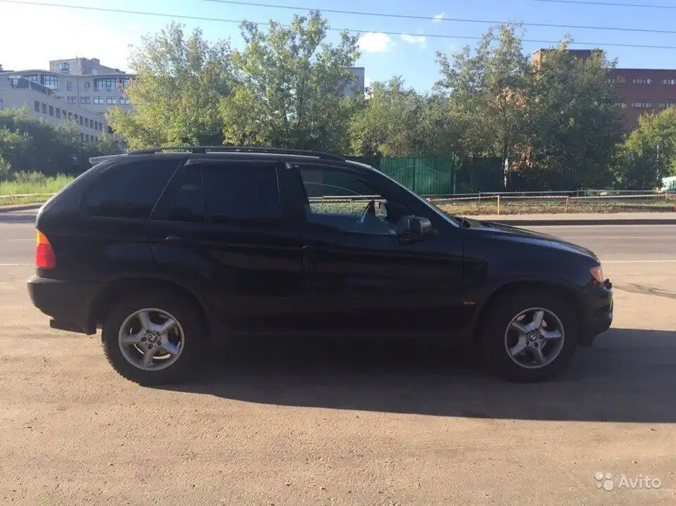 Фото автомобиля BMW X5, 2001 — госномер У272УЕ716. Цвет: ЧЕРНЫЙ