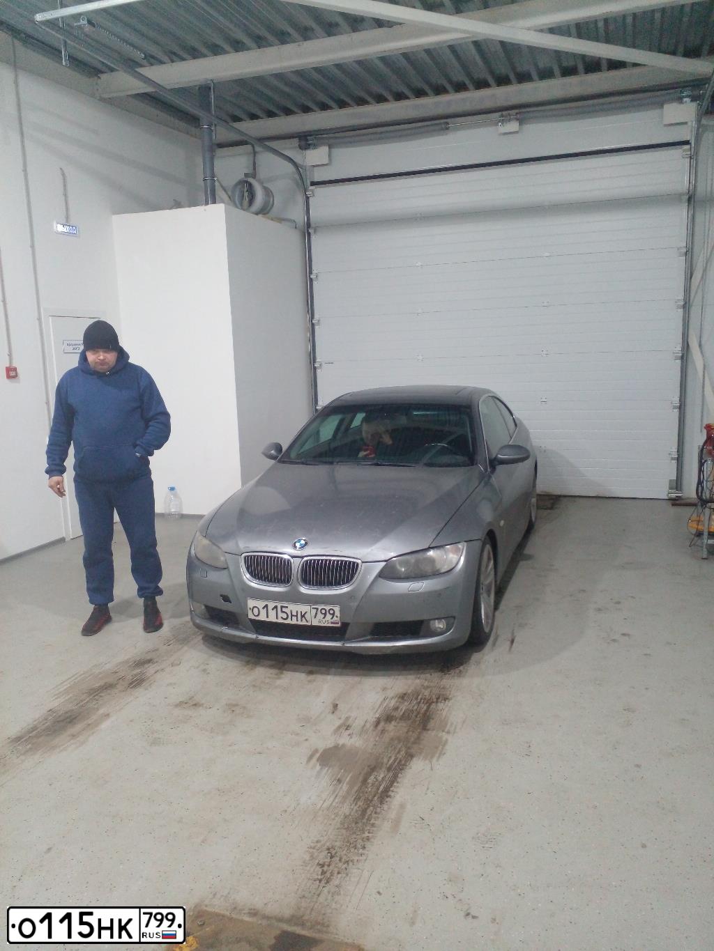 Фото автомобиля BMW SERIE 3, 2006 — госномер М177УА71. Цвет: СЕРЫЙ