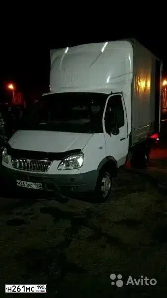 Фото автомобиля GAZ 3302 EL, 2004 — госномер Н261МС190. Цвет: Белый