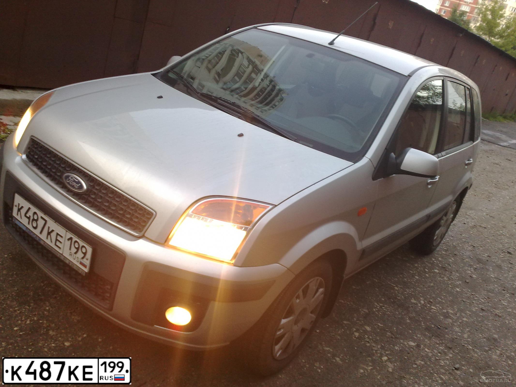 Фото автомобиля FORD FUSION, 2007 — госномер К362РС790. Цвет: Серебристый