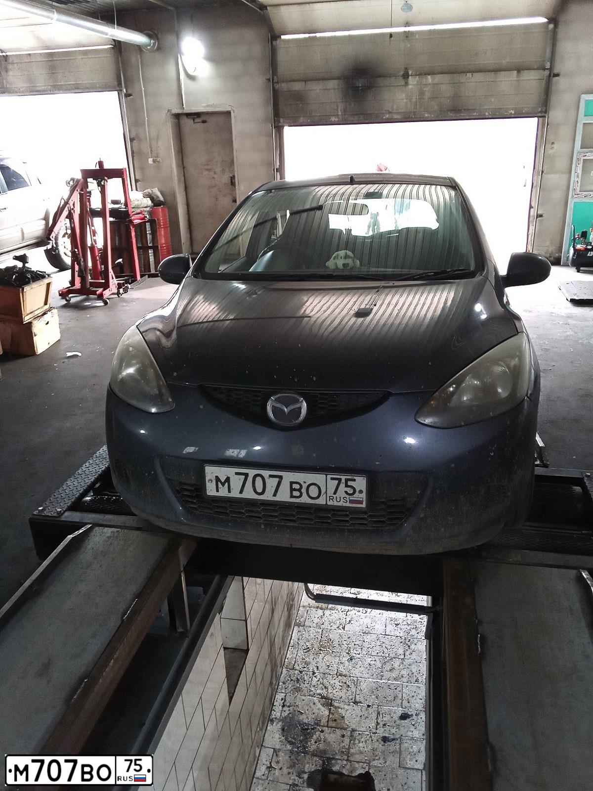 Фото автомобиля MAZDA DEMIO, 2010 — госномер М707ВО75