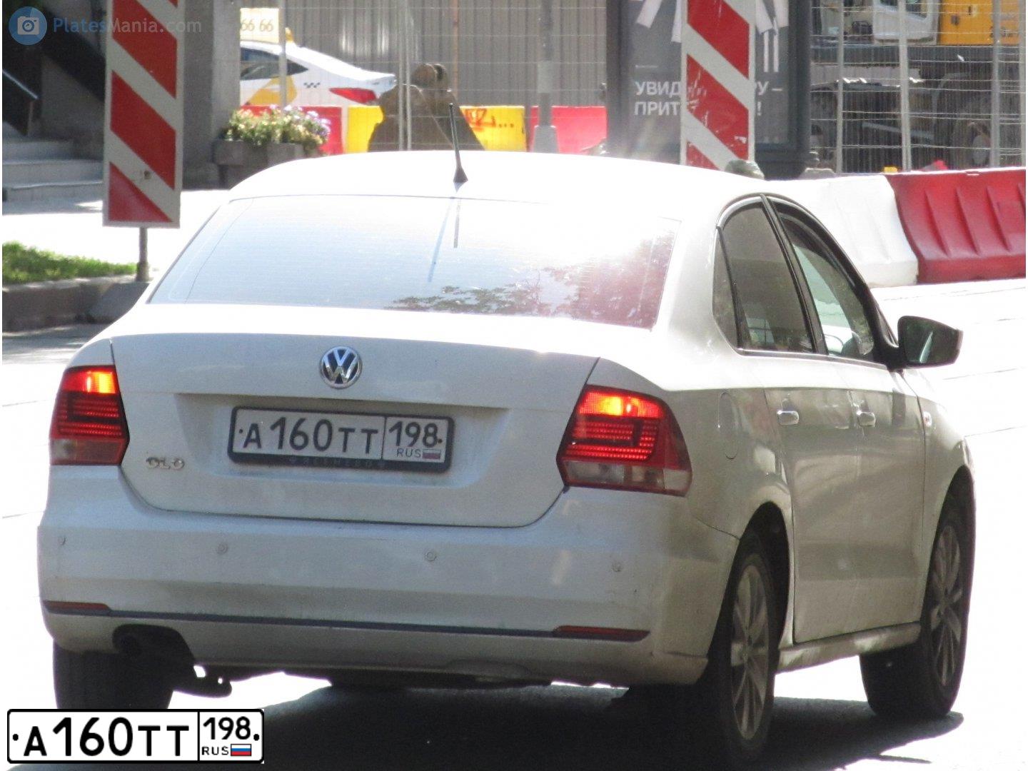 Фото автомобиля VOLKSWAGEN POLO, 2015 — госномер А160ТТ198