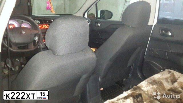 Фото автомобиля LADA 1119 KALINA, 2012 — госномер К222ХТ15. Цвет: голубой